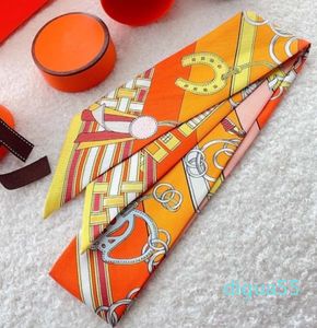 Designer Stirnband Frauenschal Alphabetische Handtasche Schals Seidenschals Größe 5 cm 86 cm
