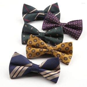Bow Ties Tide Designer Bowtie Fashion Man Shirt Accessories Navy Dot Tie For Wedding Men Wholesale Party Business Formal