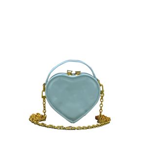 Pop My Heart Shaped Pouch Mini Chain Tote Luxury Crossbody Bags for Women Shoulder Bag Fashion Cross Body Purses Designer Woman Handbag Vintage Evening Purse Hearts