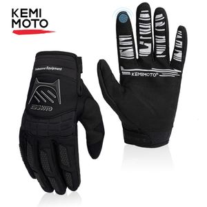 Five Fingers Gloves KEMIMOTO MTB Dirt Bike Outdoor Motocross Cycling OffRoad Sports Racing Bicycle Motorcycle 230816
