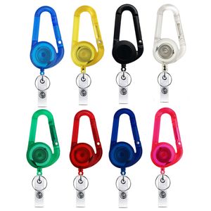 Part Favor Creative Dractable Nurse Badge Reel Clip Badge Holders Studenter ID Korthållare Keychain Office Supplies Q467