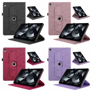 Lucky Tree Pu Leather Plånbok Fodral för iPad Mini 5 4 3 2 1 mini5 Fashion Imprint Trees Flip Cover Card slot stockproof hållare Kickstand Tablet Bag Pouch Pouch