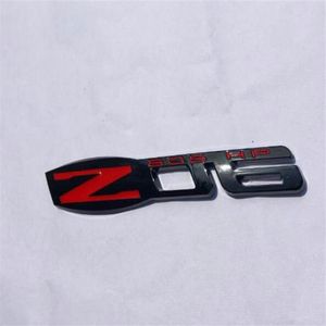 3D Chrom Red Black Emblem für GM Chevrolet C6 ZO6 Corvette Z06 505 HP Fender BadGe226n