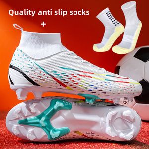 Dress Shoes ALIUPS Original Men Soccer Shoes AG/TF Youth Football Boots Comfortable Athletic Training Cleat Unisex Children Football Shoes 230815