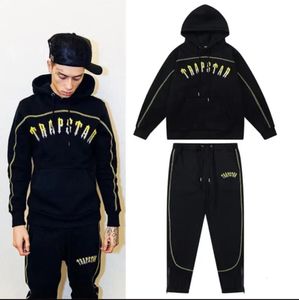 Designer men's hoodie set Gradient embroidered padded hoodie Sweatshirt Fashion Street Tracksuit Tracksuit Pants Tracksuit Women's jumper tracksuit clothing