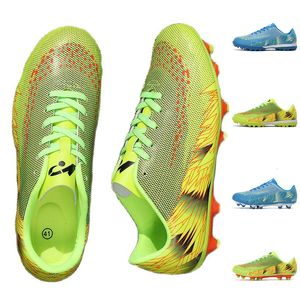 Safety Shoes Childs Sports Soccer Shoes Men Professional Breathable Turf Soft Anti Slip Football Sneakers Luxury Mens Leather Footwear 230815