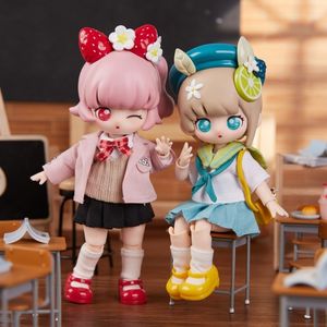 ブラインドボックスペニーボックスObtisu11 Doll Teennar School Sweetheart JK OB11 112 BJD TOYSアクションフィギュアCAIXAミステリーガールズギフト230816