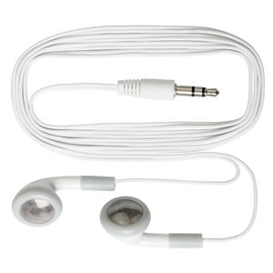 Disposable Wired Earphones Universal 3.5mm In Ear Earphone Earbuds For Samsung Mobile Phone PC MP3 MP4