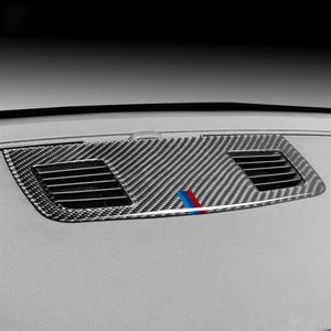 Car Interior Carbon Faser Dashboard -Lautsprecher -Dekoration für Auto Styling Aufkleber Dekoration für BMW E90 3 Serie Zubehör226r