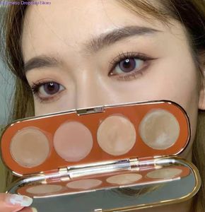 Eye Shadow OUTOFOFFICE Professional MultiColor Palette Matte Contour Natural Women Beauty Cosmetic Earth 4 Colors 230815