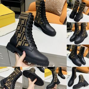 Women Designer boots Silhouette Ankle Boot martin booties Stretch High Heel Sneaker Winter womens shoes chelsea Motorcycle Riding woman Martin