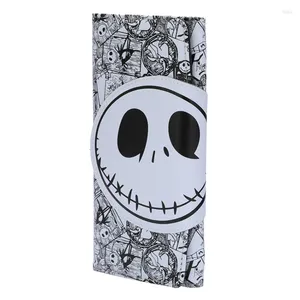 Wallets Wallet Men Fashion Two Fold Halloween Themed Skull Long With Cardholder Women