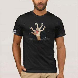 Męskie koszule t -koszule migi ręka Parasyte koszulka licencjonowana dorosła anime graficzna koszulka szara kreskówka mężczyzn unisex moda koszulka