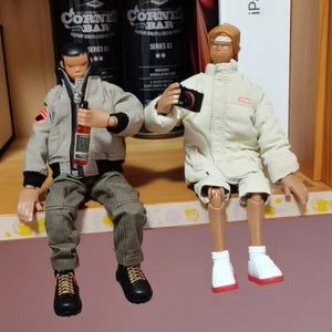 Blind Box Come4Arts Street Corner Bar Series Series Season 12 Soldier Anime Figure Mystery Action Kid Adult Toy Gift 230816