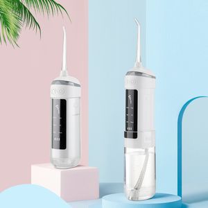 Outros Modos de Irrigador Oral de Higiene Oral 6 Modos Portáteis Recarregável Água Dental Jato 4 Bocos à prova d'água FLOSSOR DE ÁGUA TANDO DE 180 ML PARA O BRHITENAMENTO DE DENTES 230815