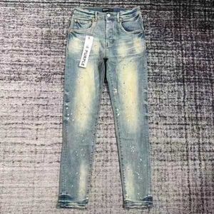 2023 Purple-Bran* Designer di uomini antiaging Slim Fit Casual Jeans PU2023900 Taglia 30-32-34-36-38FJ3T