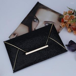 Evening Bags Coofit Women Clutch Envelope Lady Sparkling Dazzling Sequins Purse Party PU Leather Handbag Wedding