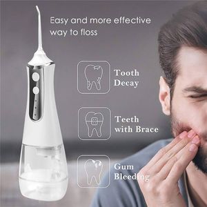 Other Oral Hygiene Portable USB-Rechargeable Dental 5-Mode 300ml Oral Rinse Household Travel Water Dental Floss Rinser Dental Hygienists 230815