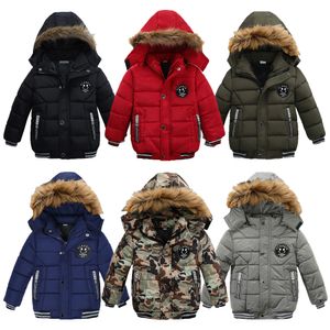 Jackets 1 2 3 4 5 6 Years Boys Jacket Winter Heavy Hooded Kids Windbreaker Coat Keeping Warm Resist The Severe Cold Children Outerwear 230816