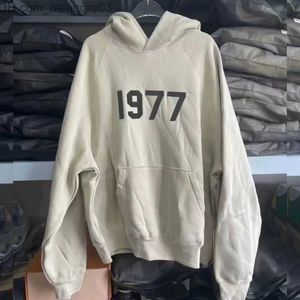 Herren Hoodies Sweatshirts Stock Fleece Essentials Hoodies 1977 Herde Lee Nebel mit Kapuzenpullover Hiphop Street übergroße Männer- und Frauen -Sweatshirt Z230817