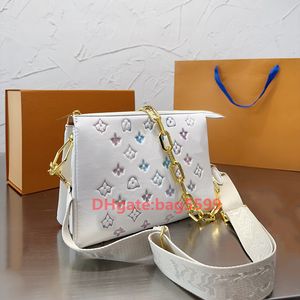 2023 Designer di alta qualità sacche di pelle autentica da donna Borsa spalla Tote Luxuria Cross Messenger Wallet Case Caspette di tasche per tasche per tasche