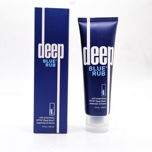 Olejki eteryczne podkład Body Care Care Depar w Deep Blue Rub Kremowy krem ​​120 ml płynów do masażu aromaterapii krem ​​do masażu