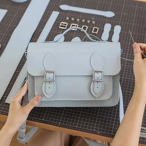 Acessórios de peças de bolsa Bolsa de couro diy Cambridge costurando as mulheres de ombro de ombro de crossbody de crossbod