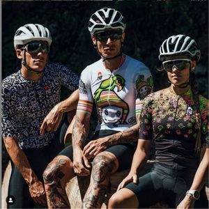 Rowerowe koszulki sadzają sulsline UCI Racing Team Bike krótkie rękawowe kombinezon męski zawodowa zawodowa sportowa sportowa profesjonalny zestaw MTB 230816