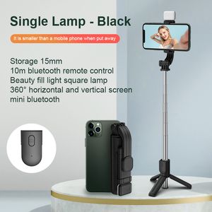 Selfie Monopods Handheld Foldable Bluetooth Stick Portable Multifunctional Tripod Mobile Phone With Wireless Remote Shutter 230816