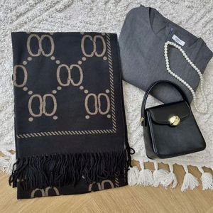 Luxury Fashion Scarf Designer for Women Winter Cashmere Shawls Men Classic Scarves Brand Pashmina Vintage Letter Silk Twilly Shawl 238163C3