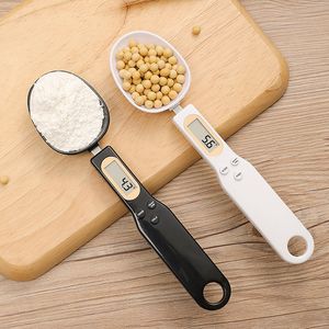 500g/0.1g Portable LCD Digital Kitchen Scale Measuring Spoon Coffee Sugar Gram Hand-Held Electronic Spoon Weight Food Scale