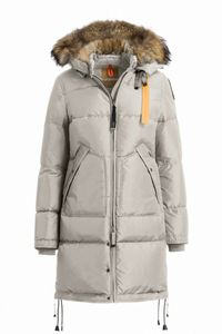 Jackets femininos de estilo longo parka grossa e com capuz de casacos com capuz de casacos de maio Tops 50ny#