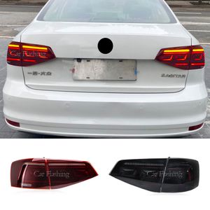 VW Volkswagen Jetta için Araba Arka Tampon Kuyruk Işıkları 2015 2016 2017 2018 Turn Sinyal Fren Ters Sis Lambası Sürüş Işığı