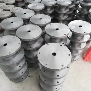 Manufacturers wholesale mining conveyor equipment accessories cast iron friction wheel friction head roller stamping friction head Purchase Contact Us