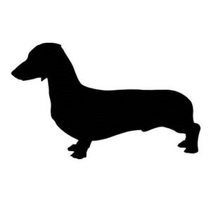 Dashshund Dog Animla Funny Car Sticker