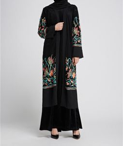 Ethnic Clothing Muslim Abaya Dubai Spring/Summer Banquet Dress Beautifully Embroidered Cardigan Robe Evening Elegance Women