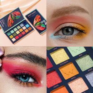 Eye Shadow 18 Färger Naturlig matt Eyeshadow Palette Neon Makeup Vattentät ögonskugga Skönhet Make Up Cosmetic 230815