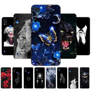 ZTE Blade A5 2019 2020 KASASI ZTE Blade A51 Case Blade A 5 51 Yumuşak Kılıf Tamponu Funda Siyah TPU Kılıfı