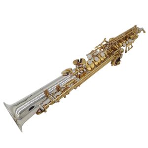 Japonya Markası S-9930 (W030) Soprano saksafon antika bakır yüksek g tuşa tüm aksesuarlar hızlı nakliye