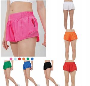 Projektanci Luluslemens Women Women Yoga Shorts Fit Fit Eock Light Rise Szybki suchy suchy cytrynowy pociąg cytryny