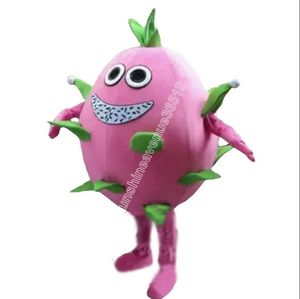 Dragon Fruit Mascot Costume Top Cartoon Anime theme character Carnival Unisex Adults Size Christmas Birthday Party Outdoor dress