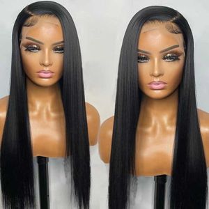 2024 NUOVA WIG WIG WIG Long Drizza dritta dritta in pizzo in fibra sintetica in fibra 230816