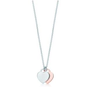 Pendant Necklaces Sterling Sier Necklace Pendant Necklaces Female Jewelry Exquisite Craftsmanship Classic Blue Heart Designer with Box High Quality