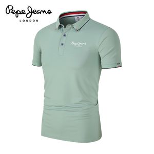 Mens Polos Popsicle Cotton Printed Selling Polo Shirt Spring Summer Business Leisure Breathable Lapel for Man 230815