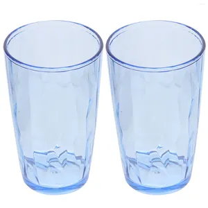 Set di stoviglie 2 pezzi Vino decorativi Tumblers Cambiatore Champagne Mouchwash Succo di succo bicchiere