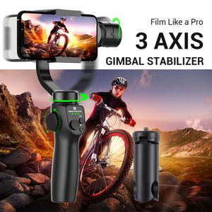 Stabilizatory 3 osi stabilizator gimbal dla smartfonów obsługiwany aplikacja do śledzenia twarzy powiększanie kół Auto panoramiczne POS 230816