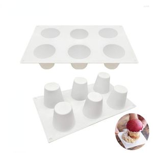 Baking Moulds Round Column Tart Silicone Cake Mold For Valentine's Day Wedding Mousse Mould Dessert Pastry Tool