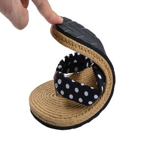 Slipper new summer cotton and slippers women wear fashionable beach flat bottomed women's Flip-flops flip flops sandal