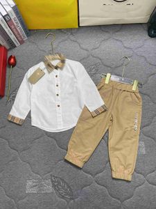 Designer Baby Suits Set Autumn Conjunto Kids Ruos Tamanho 100-150 cm 2pc