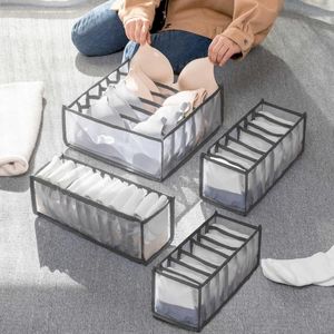 Storage Bags Closet Organizer Underwear For Wardrobe Clothes Cabinets Drawer Organizers Bra Socks Box